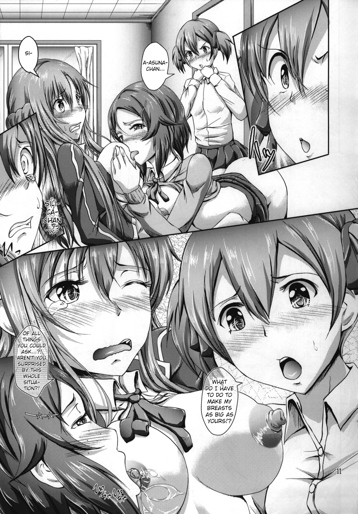 Hentai Manga Comic-After School Sword Art Offline-Read-10